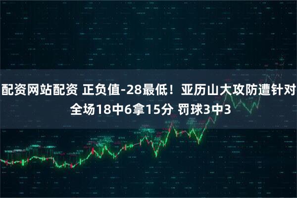 配资网站配资 正负值-28最低！亚历山大攻防遭针对 全场18中6拿15分 罚球3中3